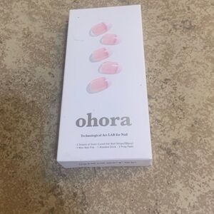 New! “Ohora” Semi-Cured Real Liquid Gel Nail Strips